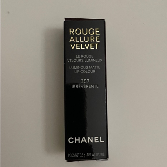 Chanel Rouge Allure Velvet Luminous Matte Lipstick in #357 “IRRÉVÉRENTE” - Picture 4 of 7